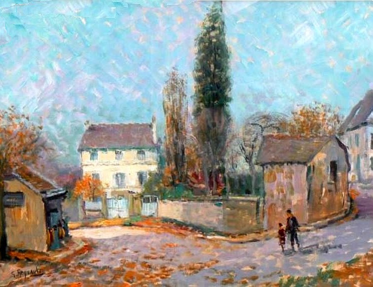 Maison de Renoir &agrave; Louveciennes Georges Regnault