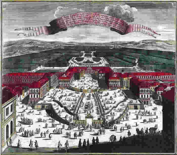 Versailles au 18e si&egrave;cle