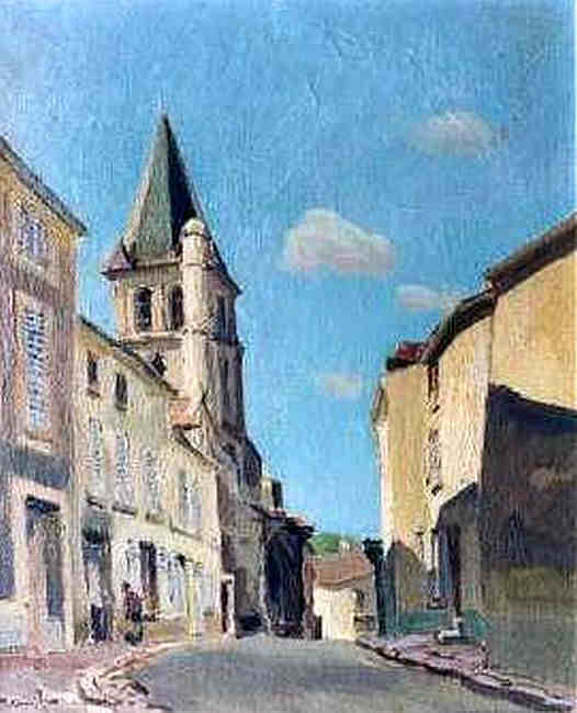 Andresy, l'&eacute;glise par Raymond Renefer