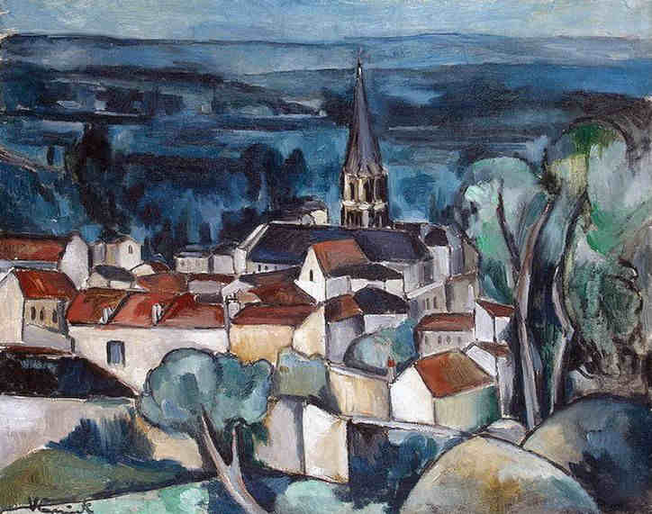 Bougival par Maurice de Vlaminck