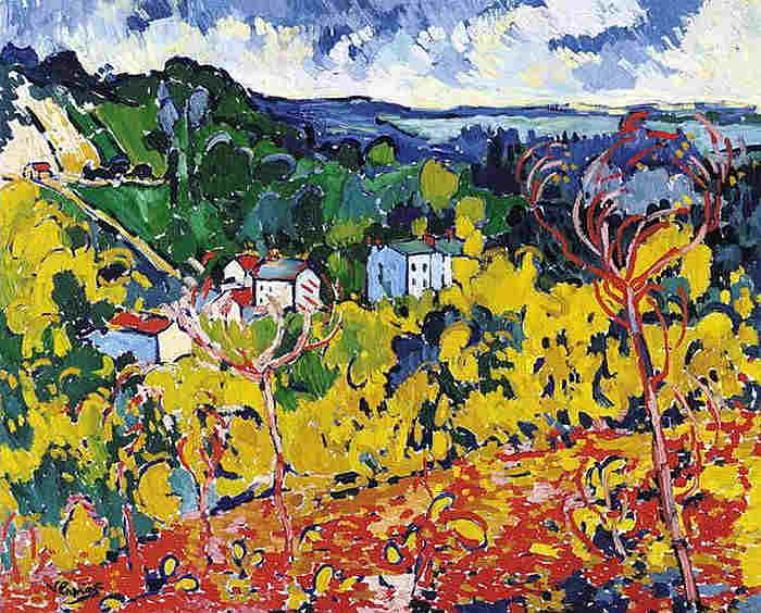  Bougival par Maurice de Vlaminck
