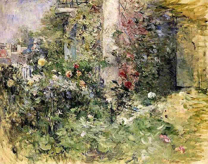 le jardin de Bougival Berthe Morisot