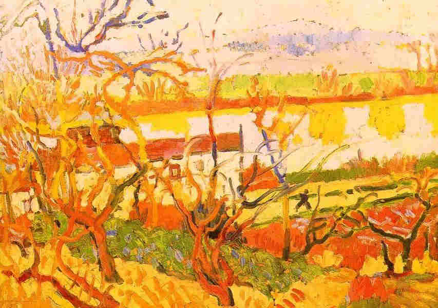 apr&egrave;s-midi  &agrave; Chatou Andr&eacute; Derain