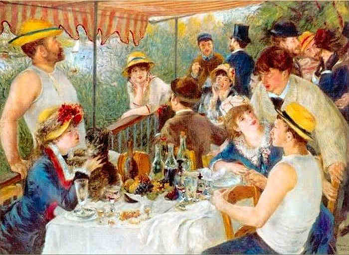 Le d&eacute;jeuner des canotiers  - Auguste  Renoir