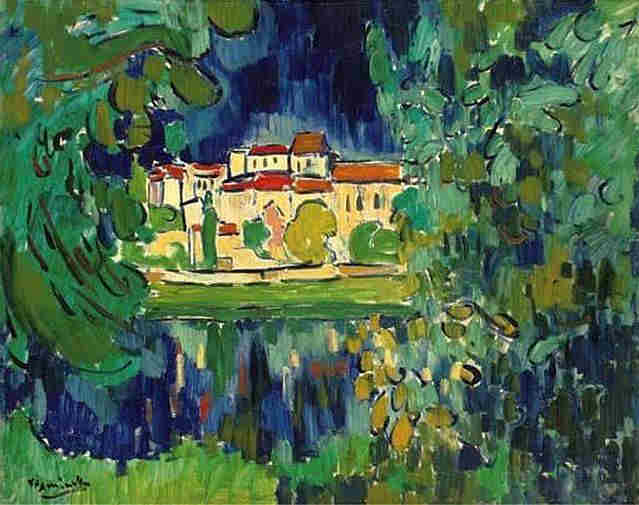 La Seine &agrave; Chatou - Maurice  de Vlaminck  