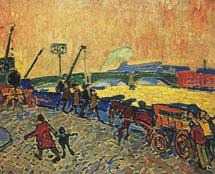 Pont de Chatou par Andr&eacute; Derain