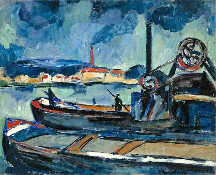 Chatou, p&eacute;niches sur la-Seine - Maurice de Vlaminck  