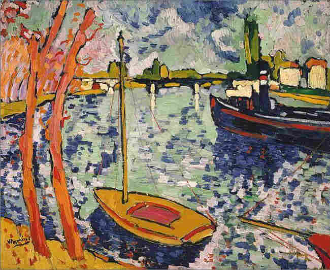 La Seine &agrave; &agrave; Chatou par Maurice de Vlaminck