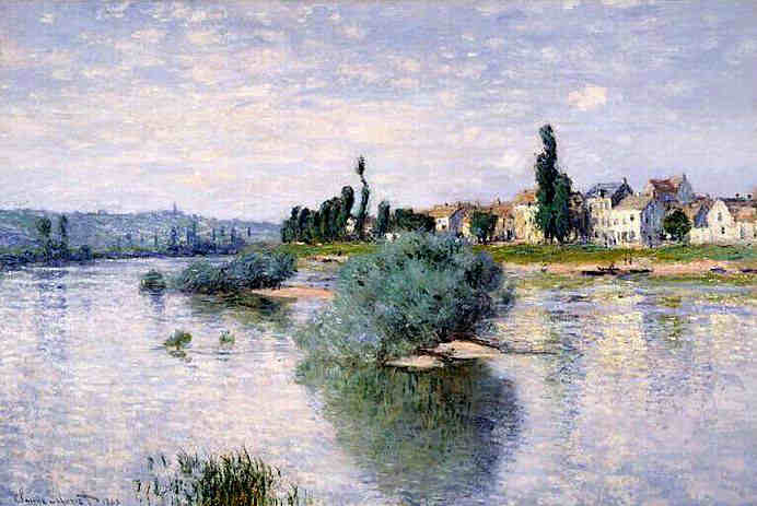 La Seine &agrave; Lavacourt par Claude Monet