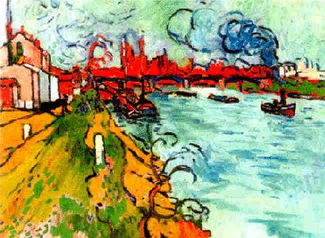 La Seine au Peck par Maurince e Vlaminck