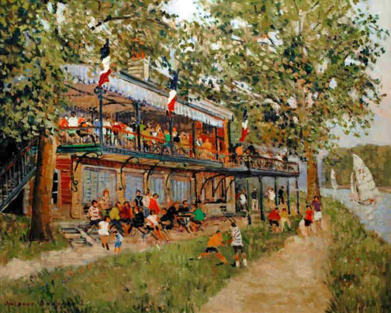 La Maison Fournaise sur l'&icirc;le des Impressionnistes par Jacques Bouyssou