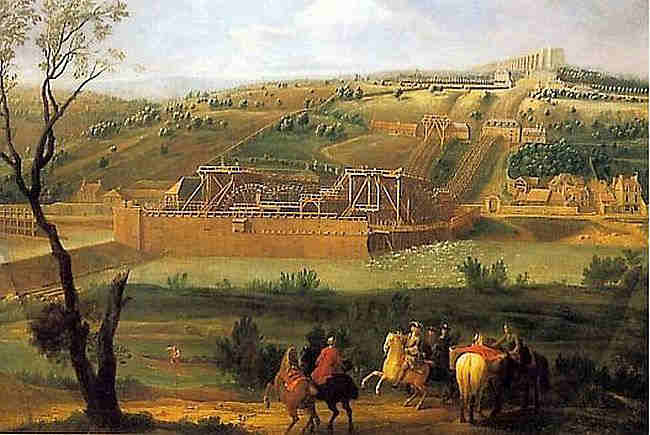 La machine de Marly par Pierre Denis Martin